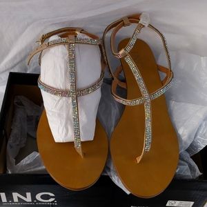 I.N.C. blingy sandals, NWB sz 6.5